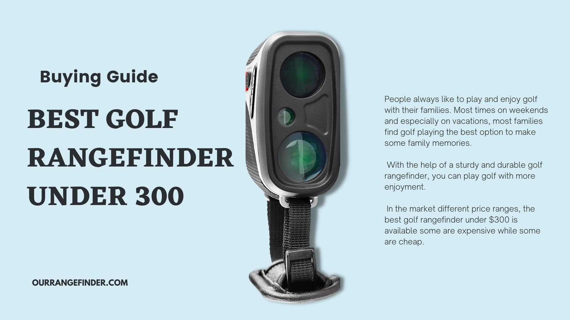 Golf Rangefinder Under $300